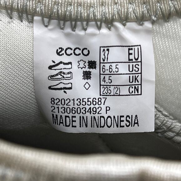 ECCO Sport MX Shoes Womens Size 6 / 37 Slip On Low Walking Running Comfort Gym - Picture 8 of 8